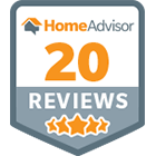 20+ HomeAdvisor reviews
